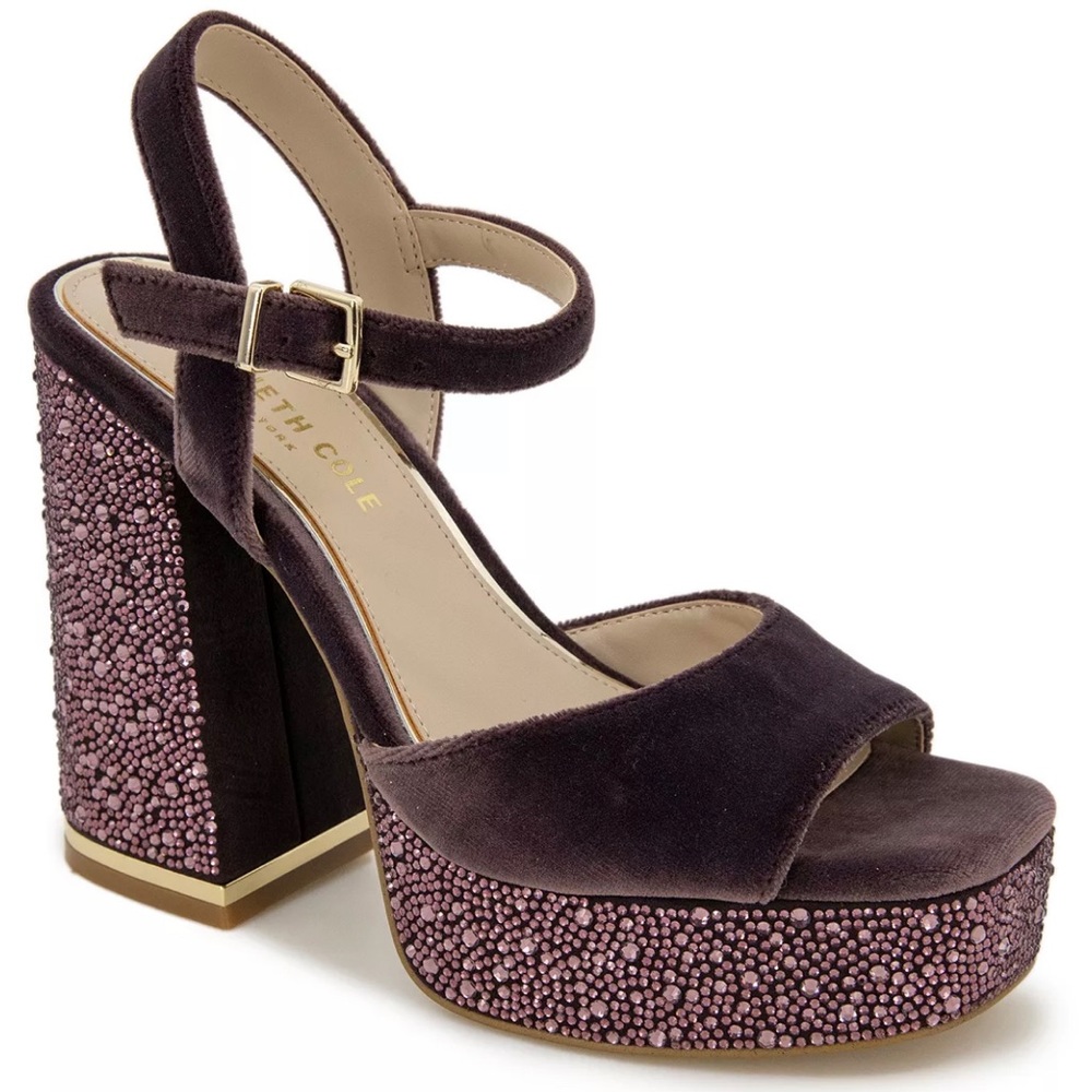 Kenneth Cole Crystal heels.